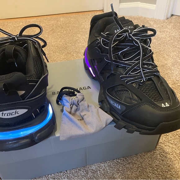 Balenciaga Black LED Sneakers